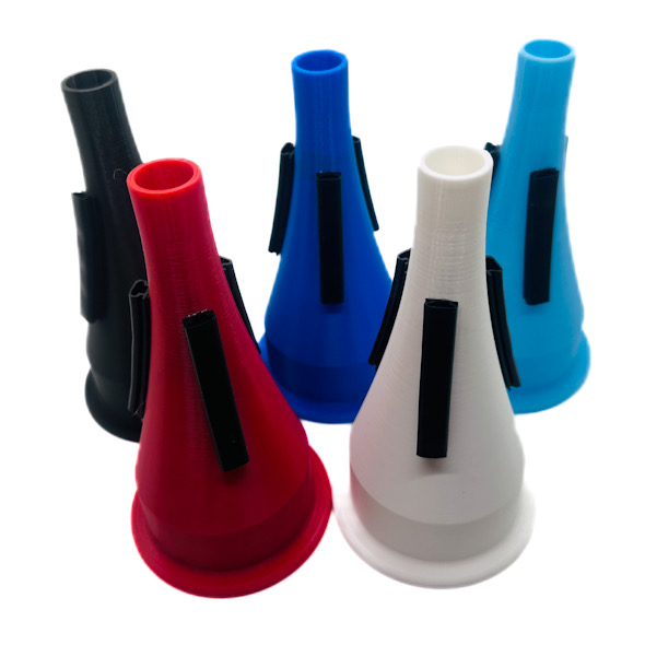 Experimute prototypes — front view